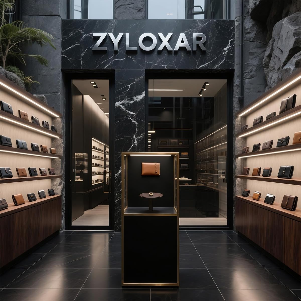 ZYLOXAR Genuine Leather Wallet for Men Zipper RFID Blocking Durable 8 Card Slots 2 ID 2 Cash Compartments High Capacity Organizer (Coffee)