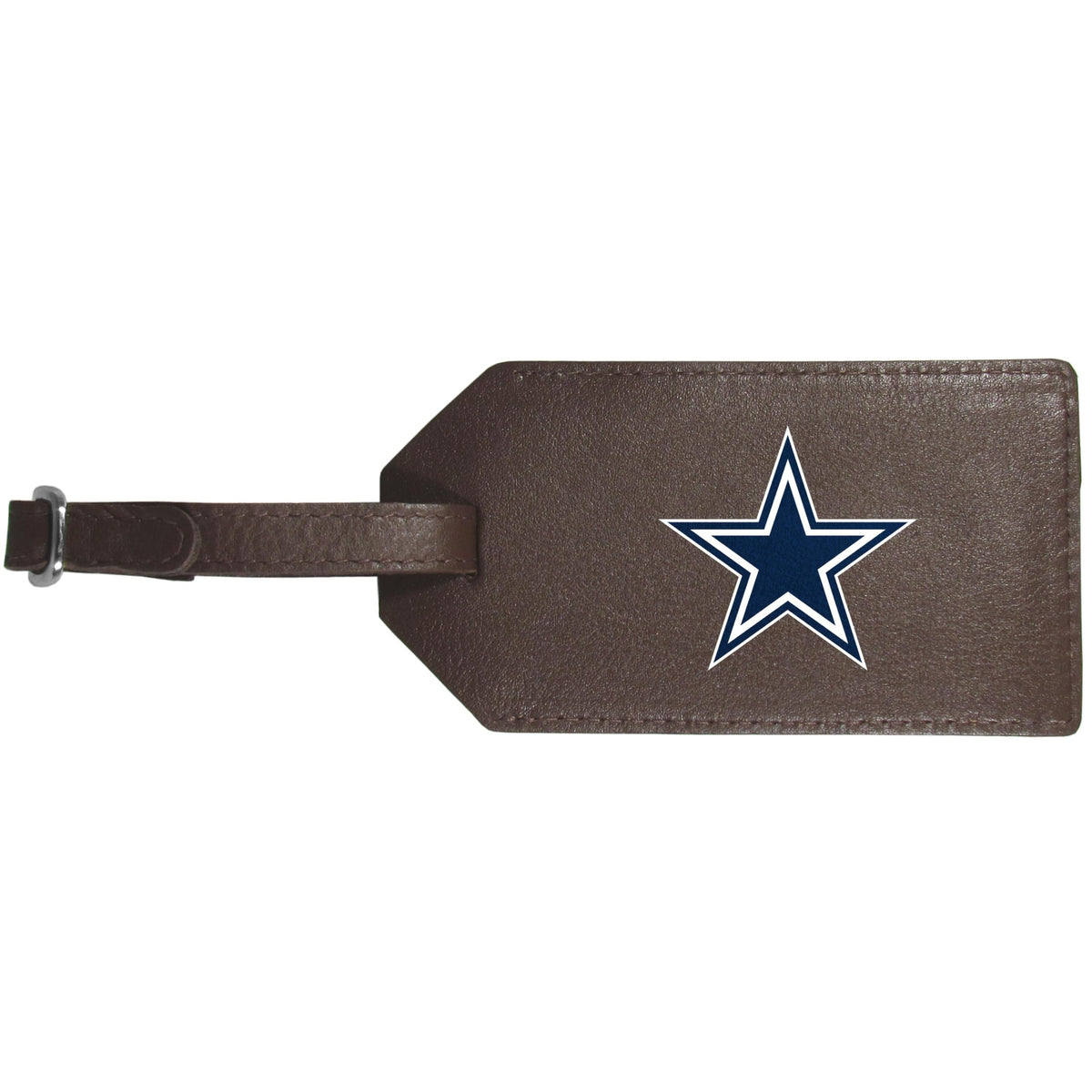 Siskiyou Dallas Cowboys Leather Luggage Strap, One Size, Team Colors