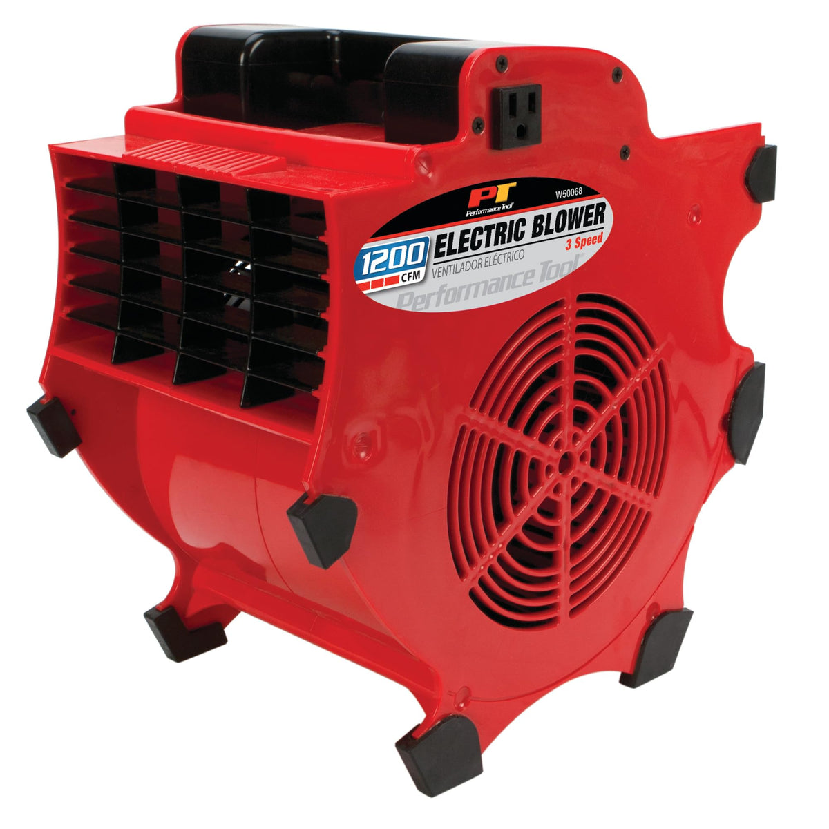 Performance Tool W50068 3-Speed Portable Industrial Fan Blower (1200CFM)