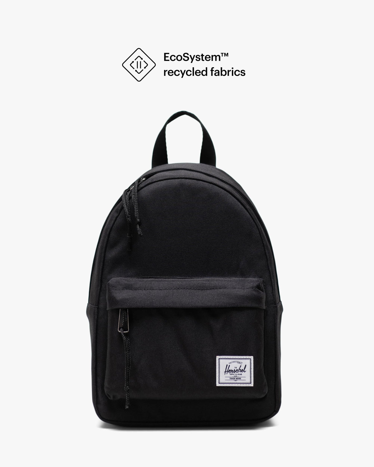 Herschel Classic Backpack, Black,Mod Mini - 6.5L