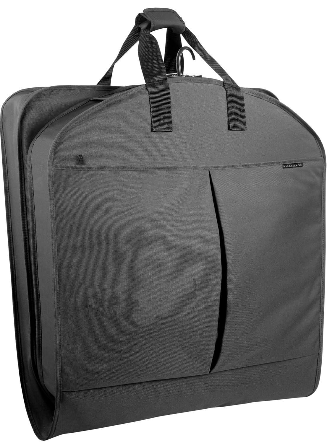 WallyBags® 45” Deluxe Extra Capacity Travel Garment Bag with two accessory