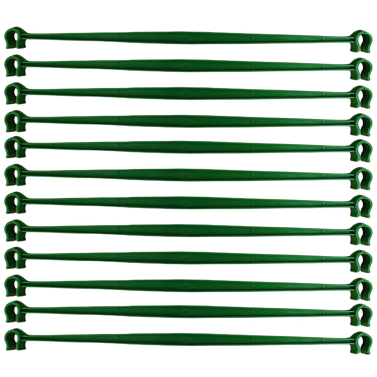 36PCS Plant Stake Arms for Tomato Cage，Expandable 11.8" Plant Supports Trellis Connector Clips for 11mm Garden Plants Stakes Stand Outdoor/Indoor