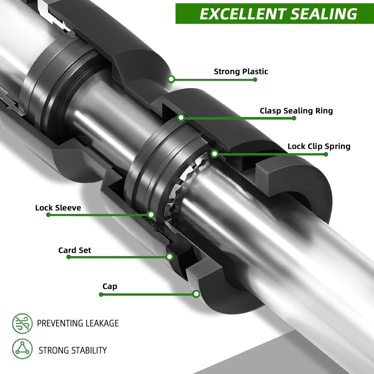 Spalolen 10PCS Push-to-Fit Drip Irrigation Micro Spray Emitters for 1/4 inch Irrigation Tubing, Three-Way Adjustable Atomizing Nozzle, Irrigation Dripper Sprinklers for Garden Greenhouse Agricultural