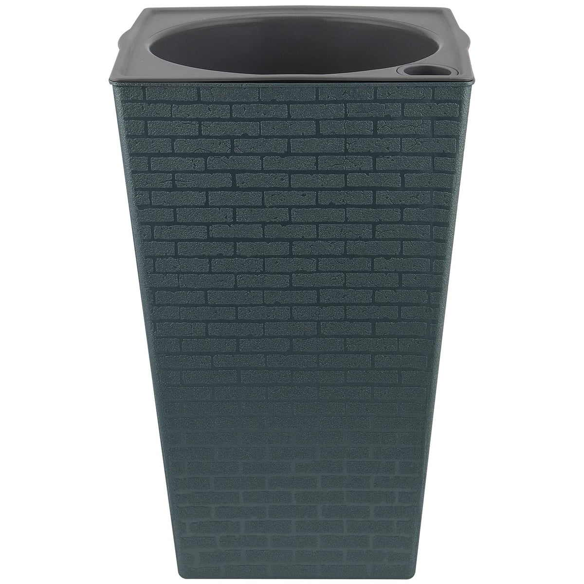 HOZEON 3 PCS Self Watering Plant Pots, 10.7x6.9 inch Square Flower Pots, Tall Self Watering Planters for Indoor and Outdoor Plants