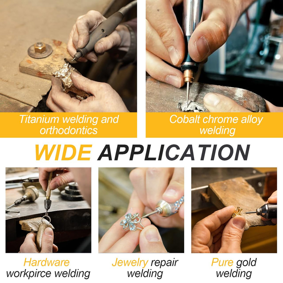 Automatic CNC Pulse Argon Arc Tig Jewelry Spot Welding Machine