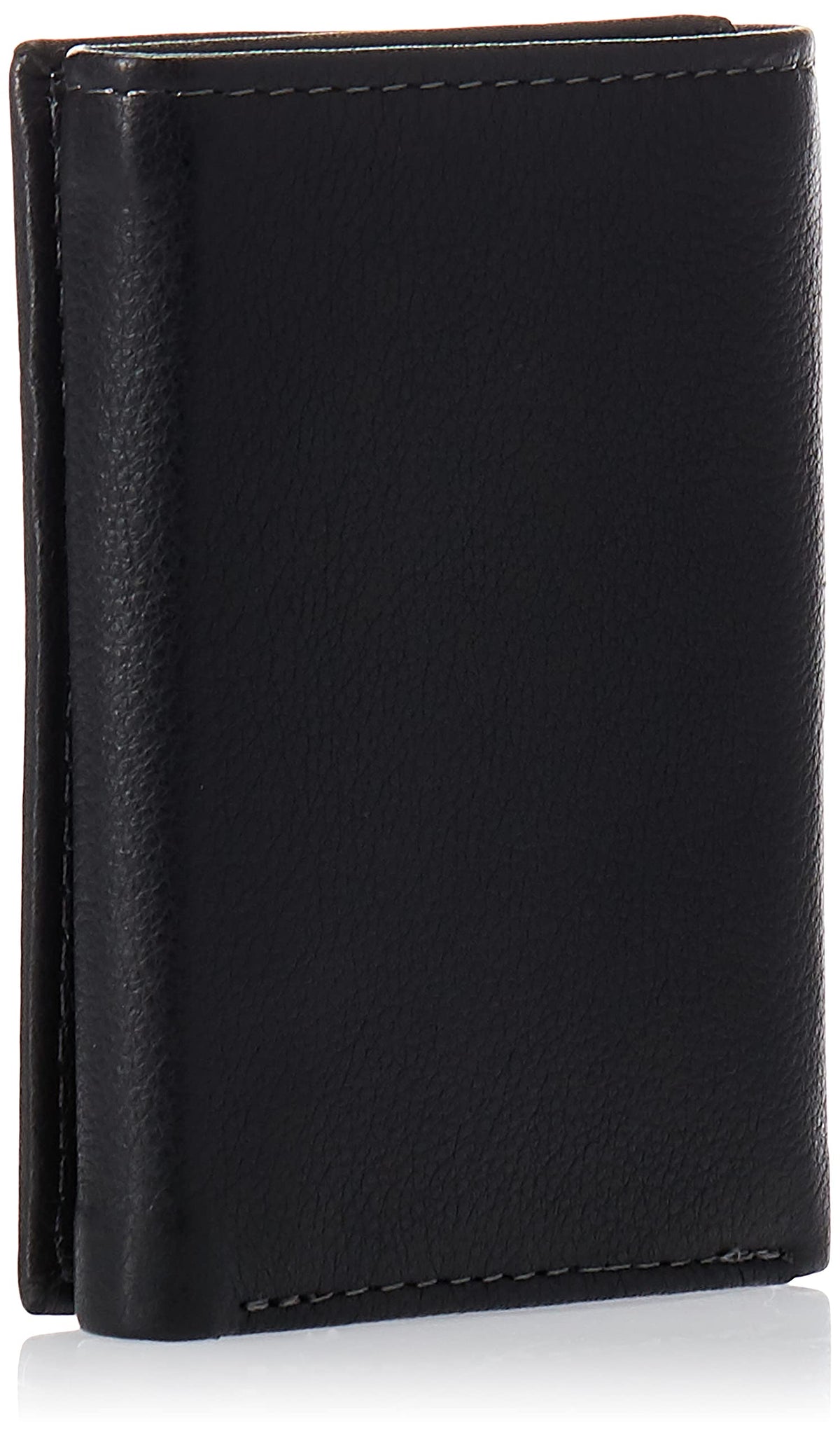 Timberland mens Leather Trifold With Id Window Wallet, Black, One Size US