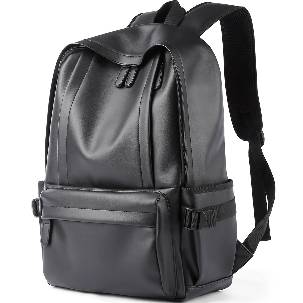 MATE ELAN Laptop Leather Travel Backpack For Men Water-Repellent Carry On Back Pack For Travel Business Work computer Backpacks Fit 15.6" Laptop