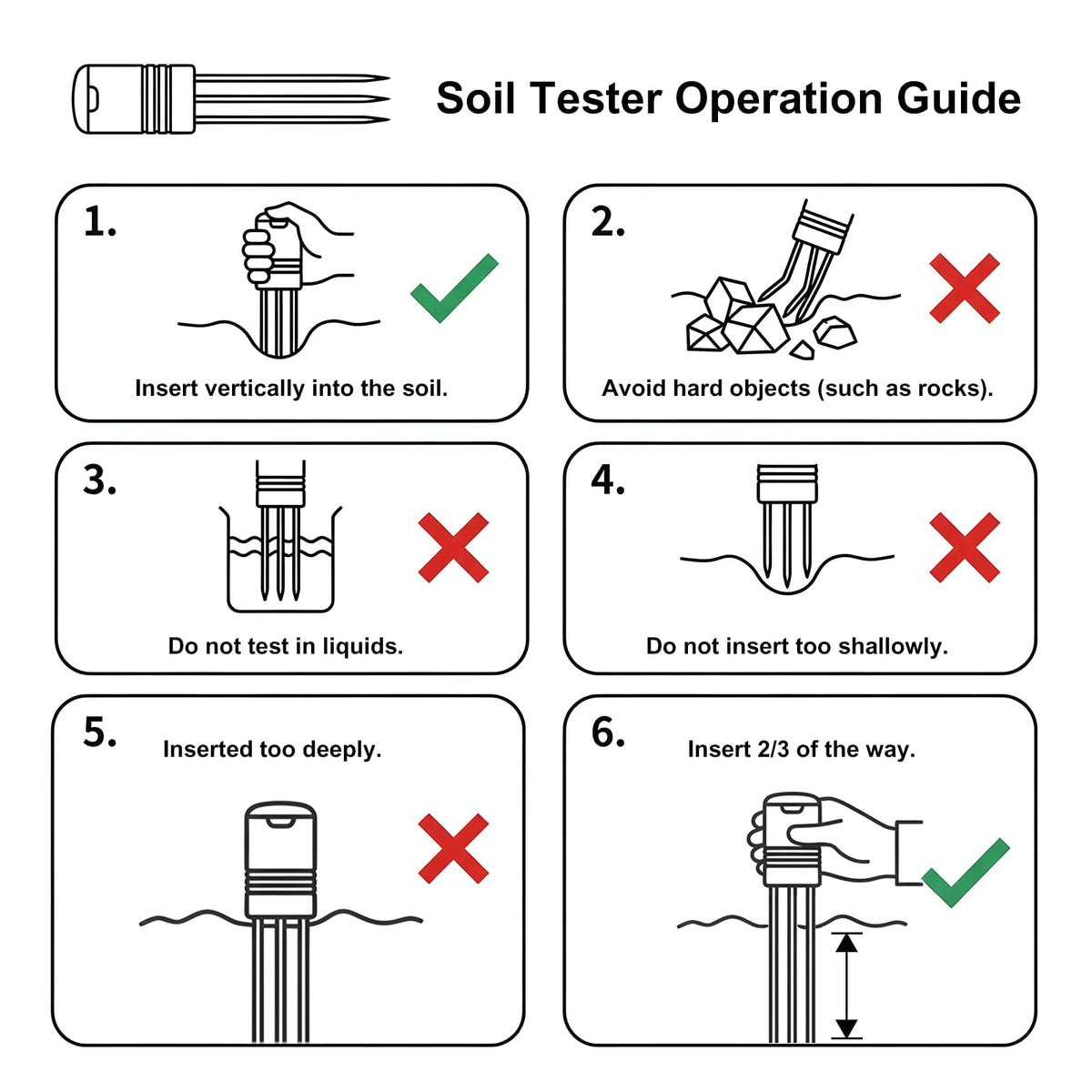 VODESON Soil Moisture Meter for Plants, Multi-Zone Wireless Soil Test Kit & Soil Thermometer, TDR4-in-1 Plant Water Meter, 230ft RF, IPX5 Waterproof, Indoor Outdoor Garden Lawn Farm(Display+4 Sensor)