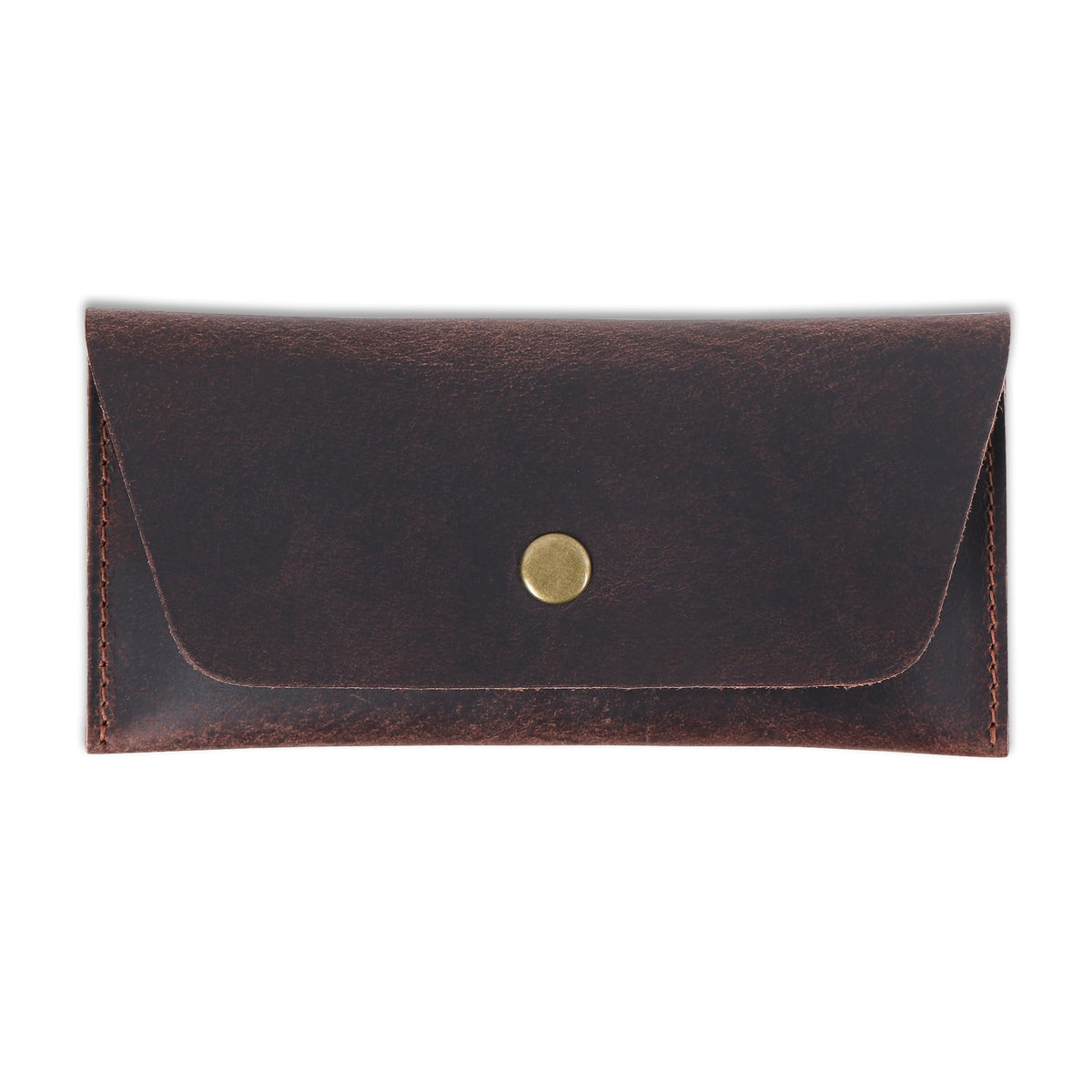 The Antiq Currency Pouch, Genuine Leather Currency Organiser, Travel Wallet for Him and Her, Handmade, Utility Pouch, Leather Money Pouch, Leather Currency Envelope (Brown), currency_pouch_002_Brown