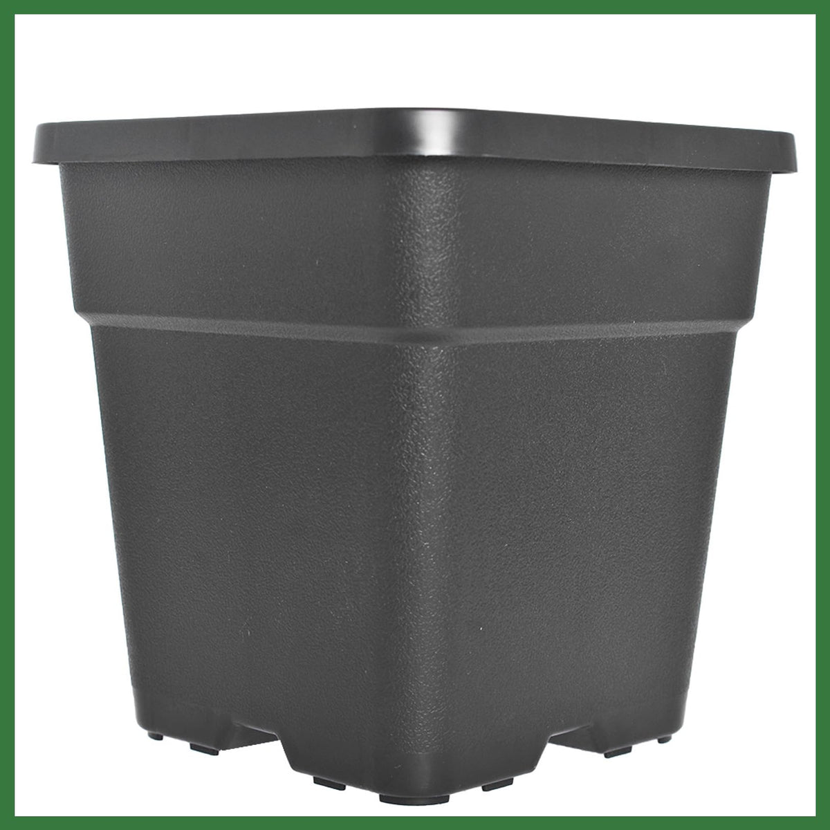 raseparter 10 Pack 1.4 Gallon Plastic Planter Nursery Seedling Pots Square with Holes Garden Flower Seedling Pot Container for Seedling Cuttings Transplanting
