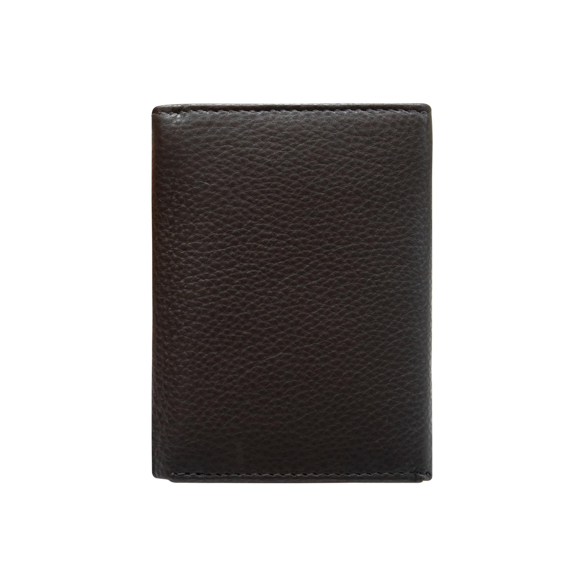 VANSI Genuine Leather Modern TriFold Design Wallet and Card Holder for Men (BROWN)