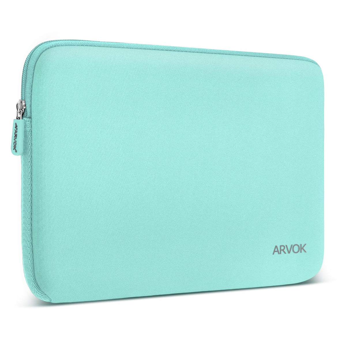 Arvok 11 11.6 12 Inch Laptop Sleeve Case for MacBook Air 12, Water-Resistant Neoprene Notebook Computer Tablet Sleeve, Carrying Bag Cover for Chromebook/HP/Dell/Lenovo/Asus/Acer, Light Green