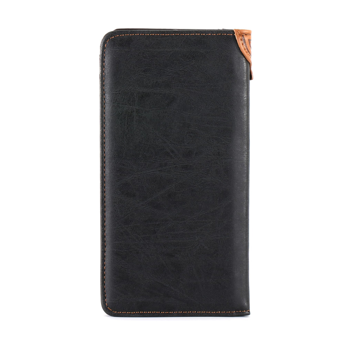 Montana West Western Wallet for Men Long Bifold Wallet with Card Slots RFID Blocking Cowboy Vintage Checkbook Wallet Gift for Men