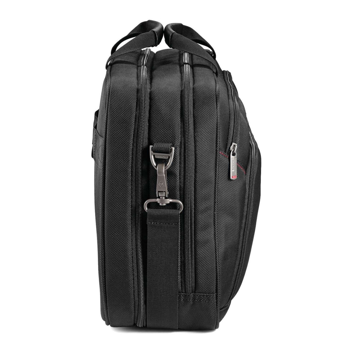 Samsonite Xenon 3.0 Gusset Check-Point Friendly Tech Locker Brief, Black, Double Gusset