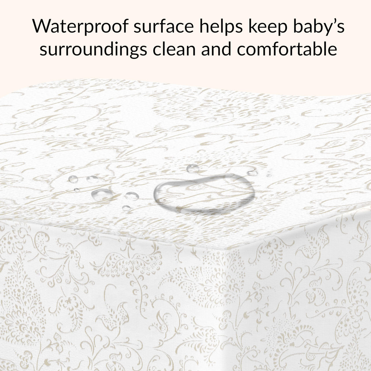 Dream On Me Serene Snooze 2-in-1 Crib Mattress, Dual-Sided for Infants & Toddlers, Waterproof Cover, GREENGUARD Gold Certified, Fits Full Size Crib & Toddler Bed, 52” x 28” x 5”