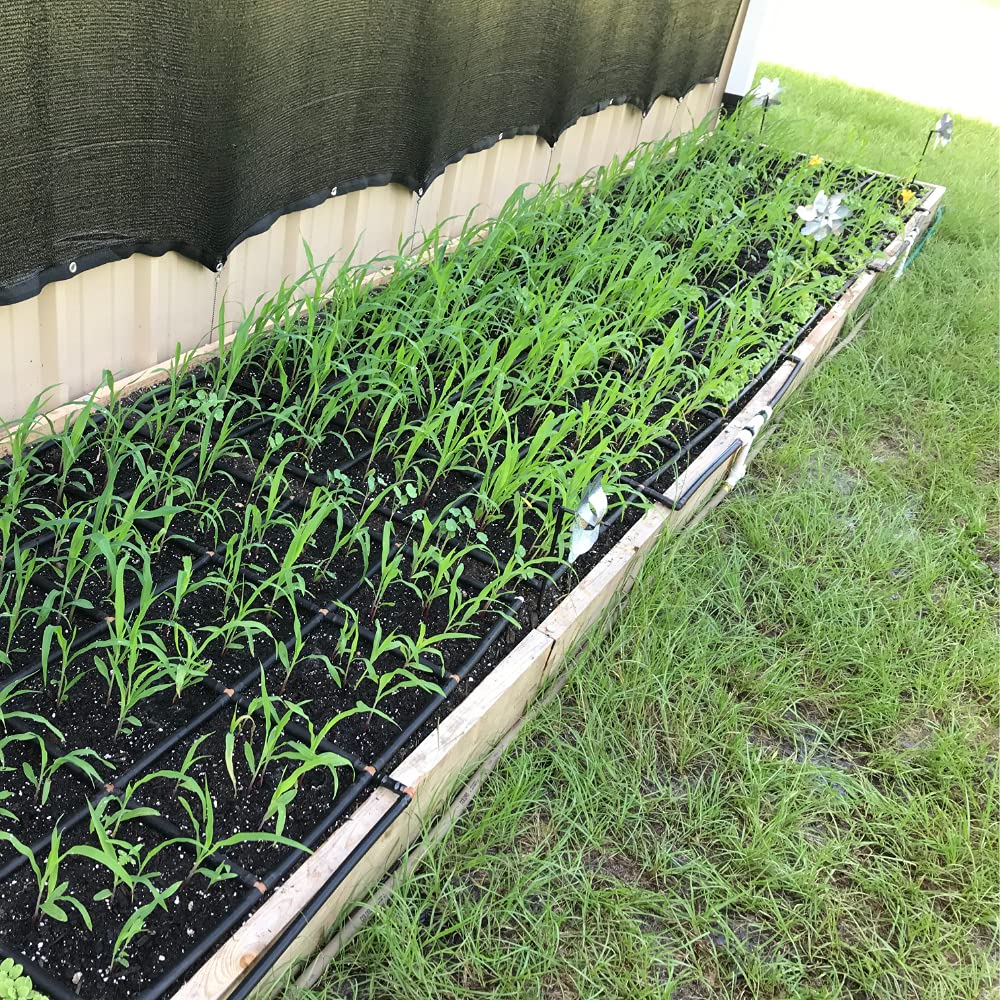 Garden Grid Manifold - 16" Tall, Double Style | Link All of Your Garden Grids So They Water Together | Ideal for Side-By-Side Garden Grid Connections