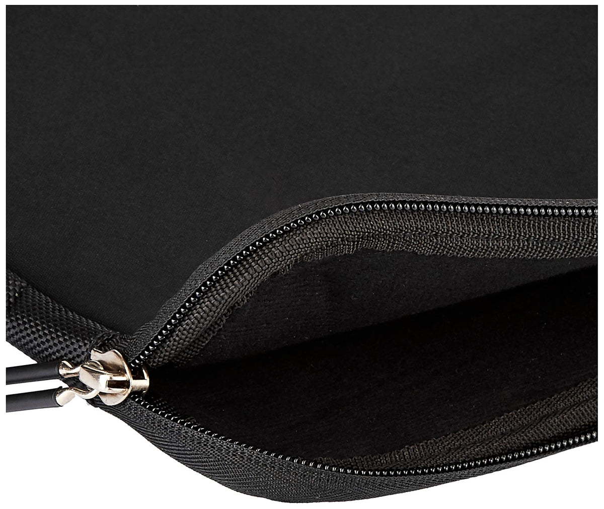 Amazon Basics 11.6 inch Laptop Sleeve, Protective Case with Zipper - Black