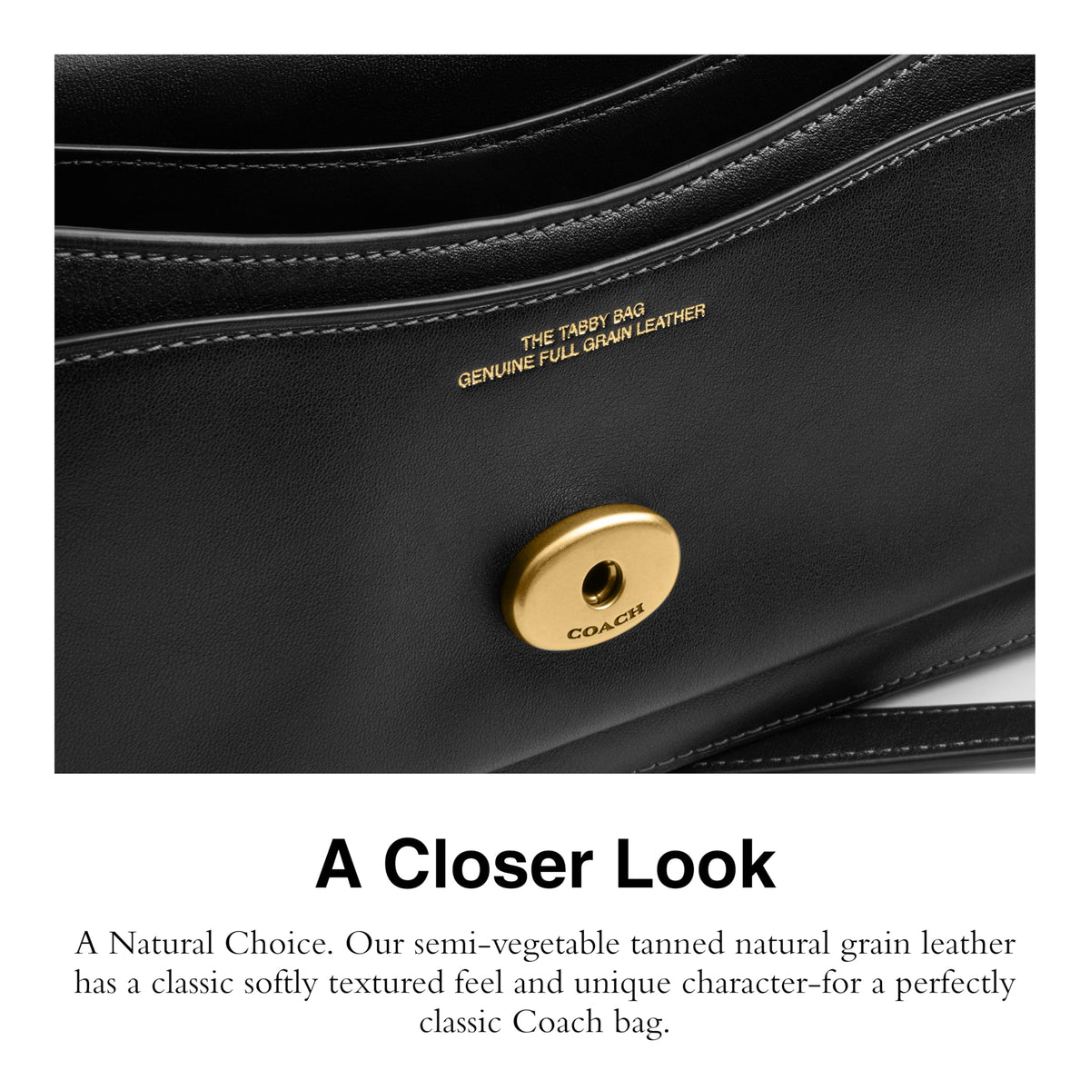 Tabby Shoulder Bag 26 in Soft Grain Leather
