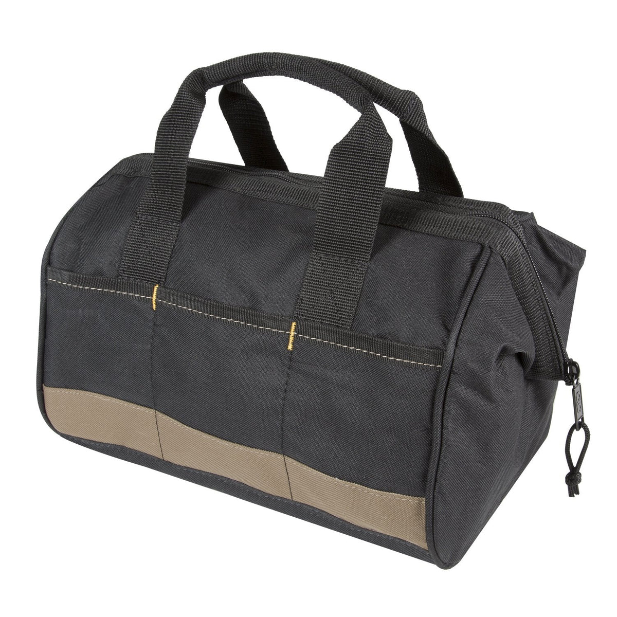 Custom Leathercraft1161 12 in. Standard Big Mouth Bag, 14 Pocket