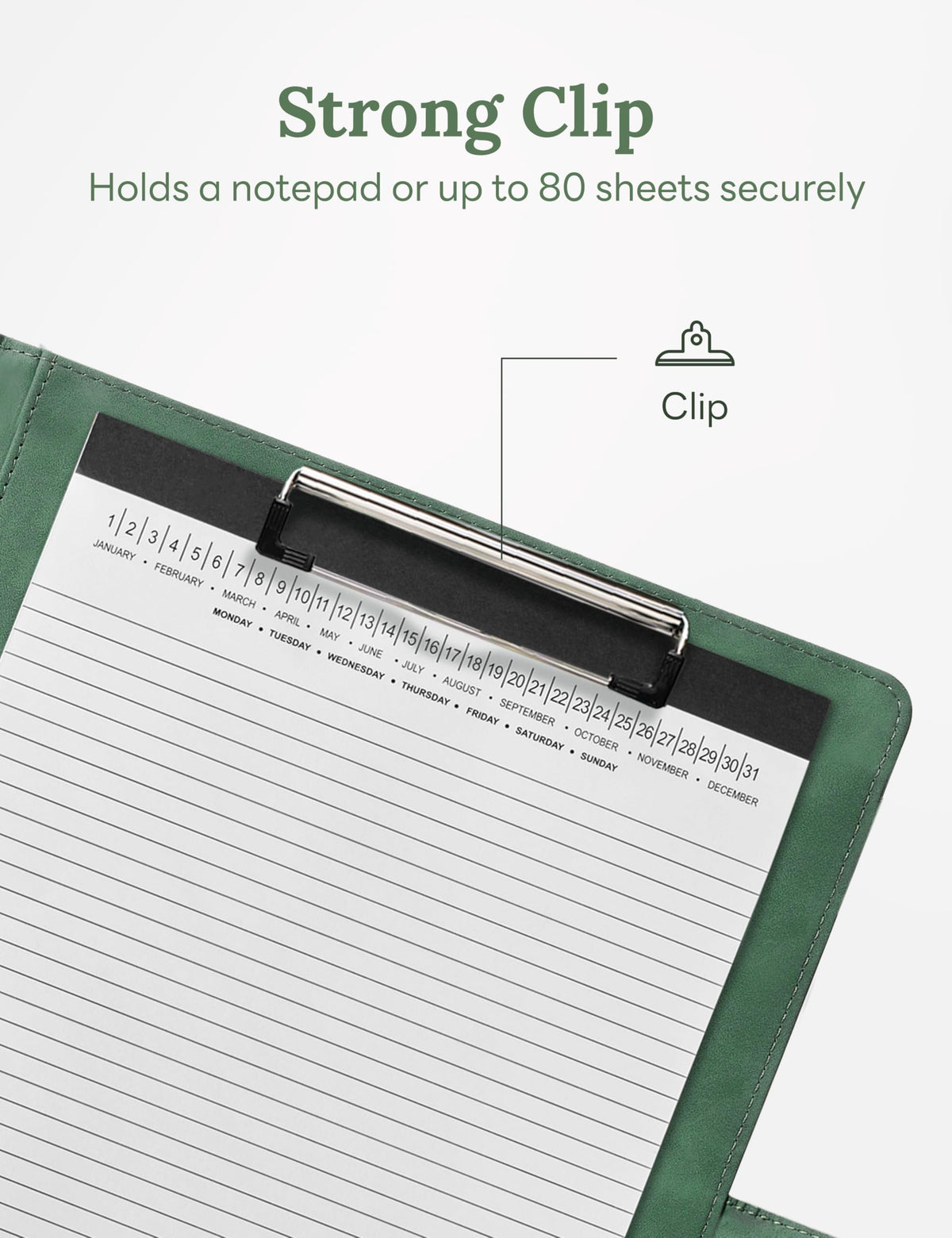 Clipboard Folder Padfolio, Mymazn Writing Portfolio Faux Leather Clipboards with Cover for Legal Pad Holder Letter Size A4 8.5 x 11 for Business Conference Notepad Clip Boards