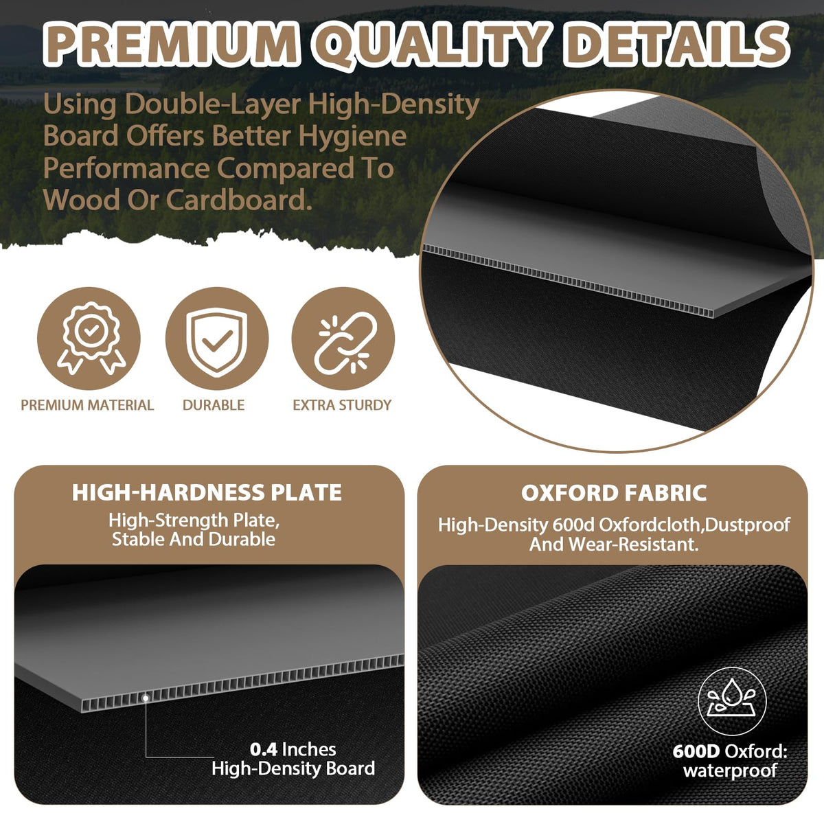 Xenohuaxis Heavy Duty Bunkie Board Full Size 54" x75'', 10MM Bed Support Board, Anti-Sag Mattress Support for Slatted Bed Frame, Bunk Bed & Platform Bed