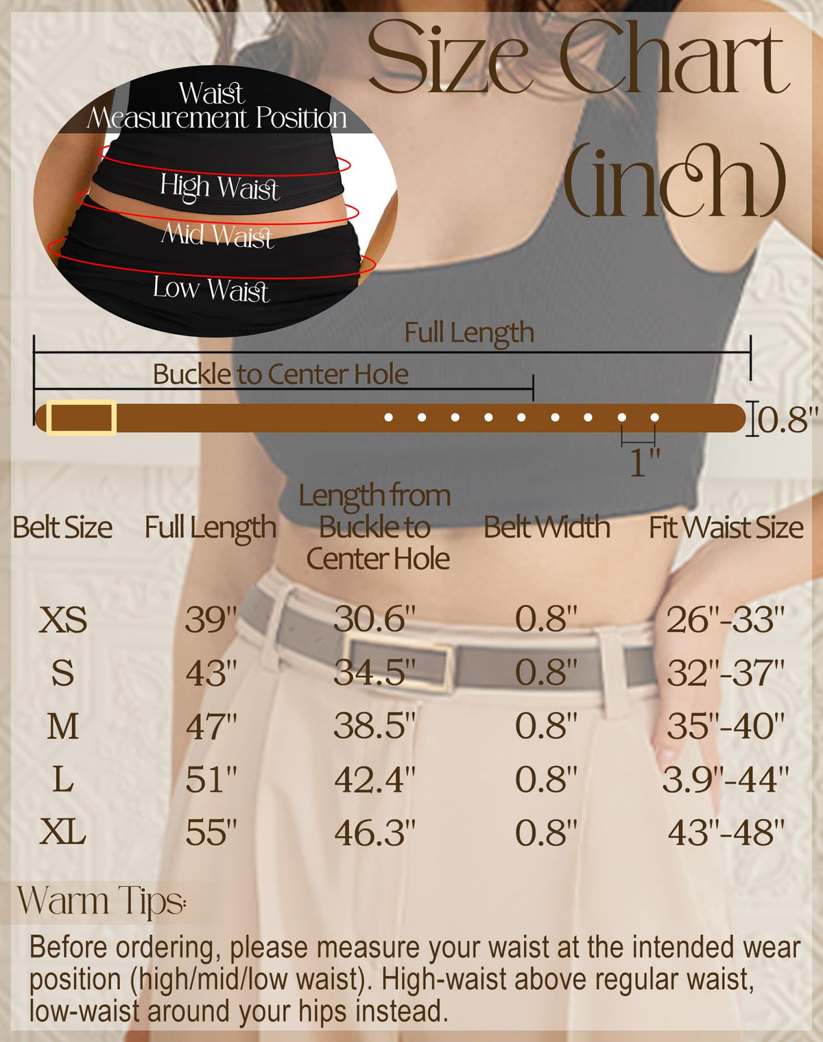 SANSTHS Skinny Reversible Belts for Women, Two-in-one Women Thin Belt for Dresses Jeans Pants with Gold Buckle, Black/Brown XS