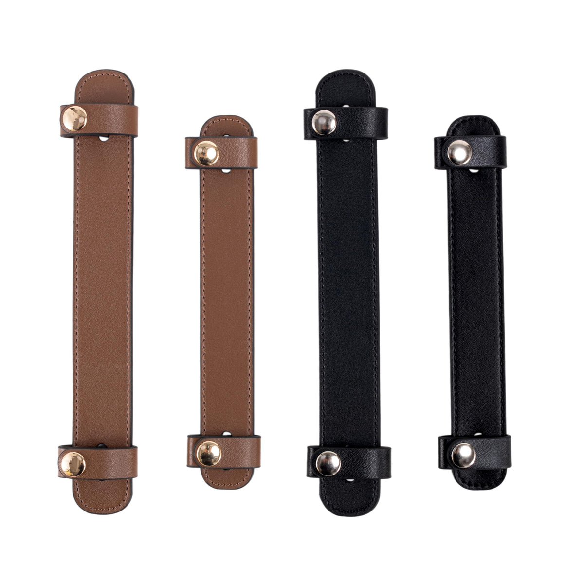 Shoulder Strap Pad Compatible with Tote Bags, Handbag Accessories, Upgraded Anti-Slip Cushion, Leather Strap Pad, Pressure Relief –Wide Strap Version Black