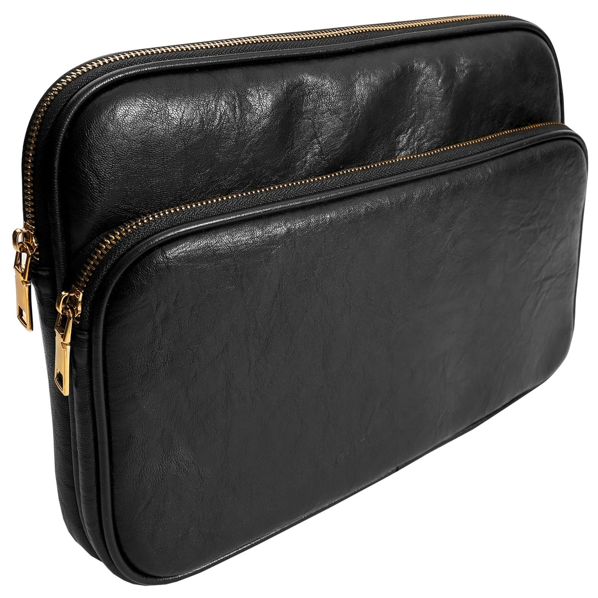 Benfan Laptop Sleeve Bag 13 Inch Compatible with 2024 MacBook Air 13 M3 M2 M1, New MacBook Pro 13 M2 M1, Dell XPS 13 Color Black