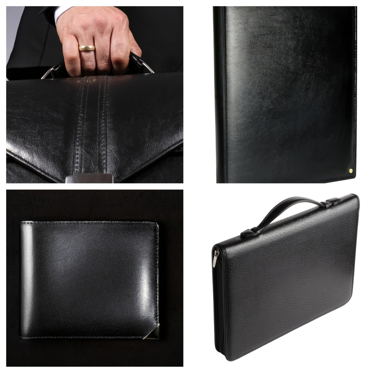 Black Leather, 1.4-2.0mm Thickness for Wallets, Briefcases, Sofa & Stool, Leather Sheets for Crafting (Black lizhiwen12×24" 1pc
