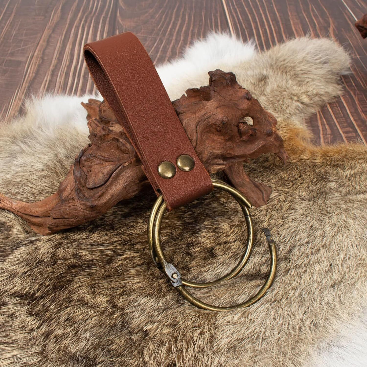 Belt Pouch Waist Bag Fanny Pack Steampunk Phone Holder Medieval Bag Leather Belt Renaissance Cosplay Costume Accessories (1-Brown)