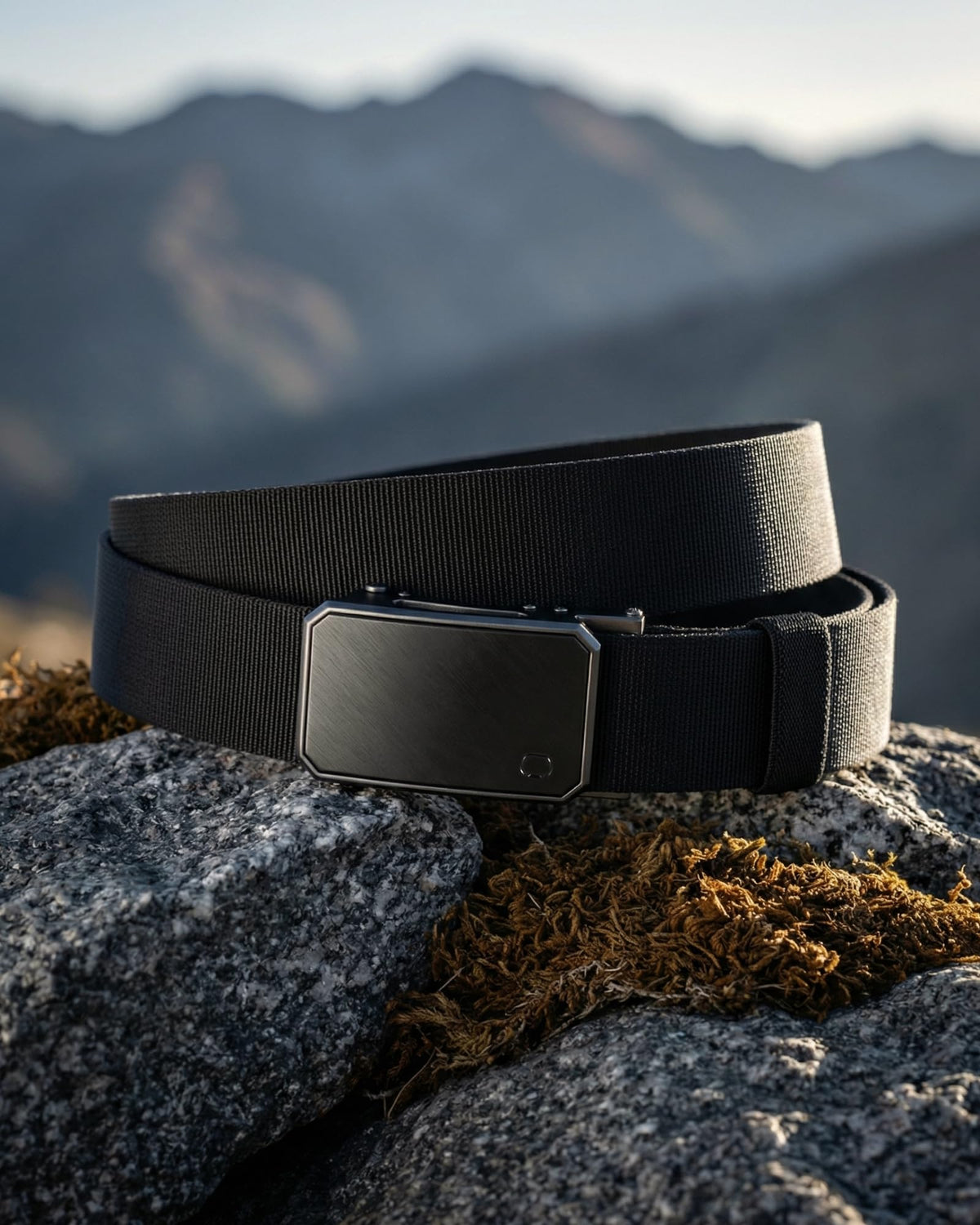 CHAOREN Mens Ratchet Belt – 1.5" Stretch Nylon Belts for Casual, Work, Golf – Adjustable Fit for Everyday Comfort