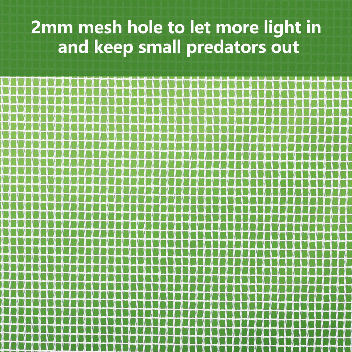 48" Outdoor Mesh Plant Enclosure, Mesh Plant Cover for Pests, Bird and Pest Protection Guard for Fruit, Vegetables, Flowers and Herbs Pop-Up Cage 28 x 28 x 48 Inches