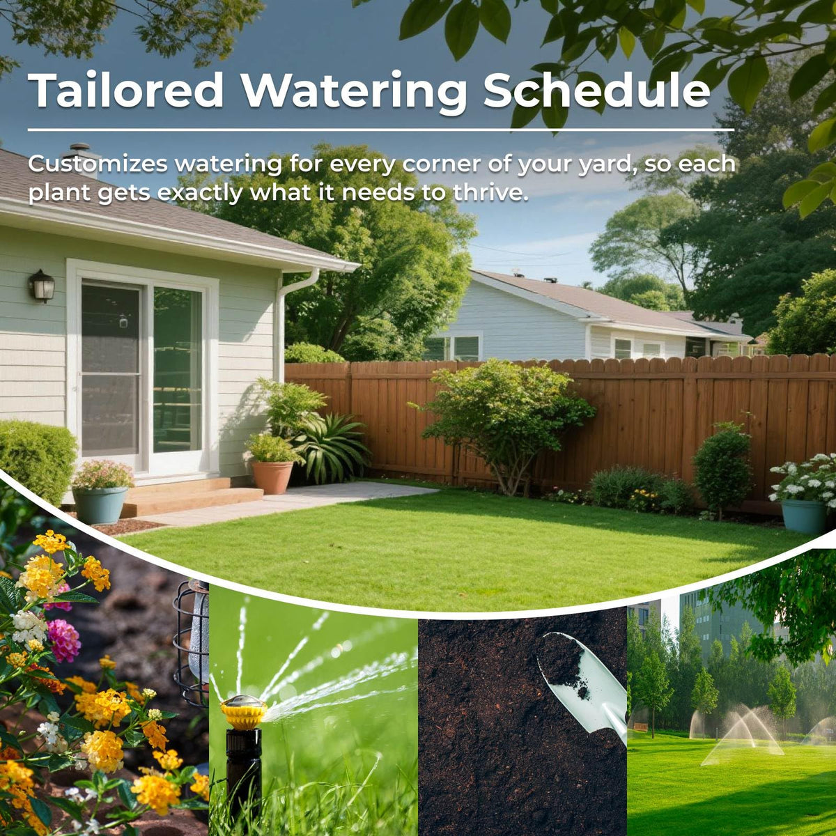 Remo Garden Smart Sprinkler Controller – 8 Zone WiFi Irrigation Controller with App, Weather-Based Scheduling, Easy DIY Setup