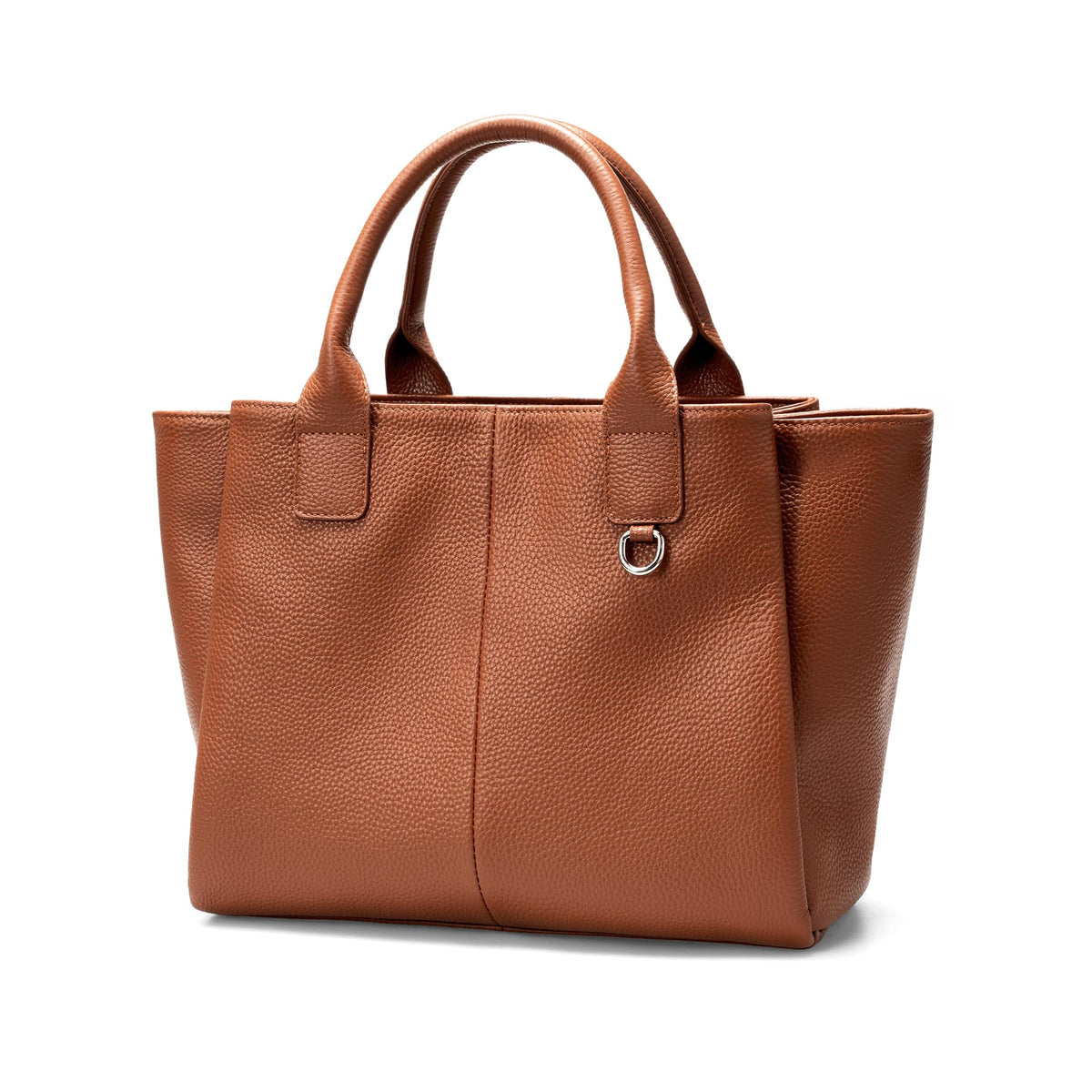 befen Genuine Leather Satchel Purse for Women, Ladies Crossbody Shoulder Bags Top Handle Tote Bag for Travel, Work, Office - Brown