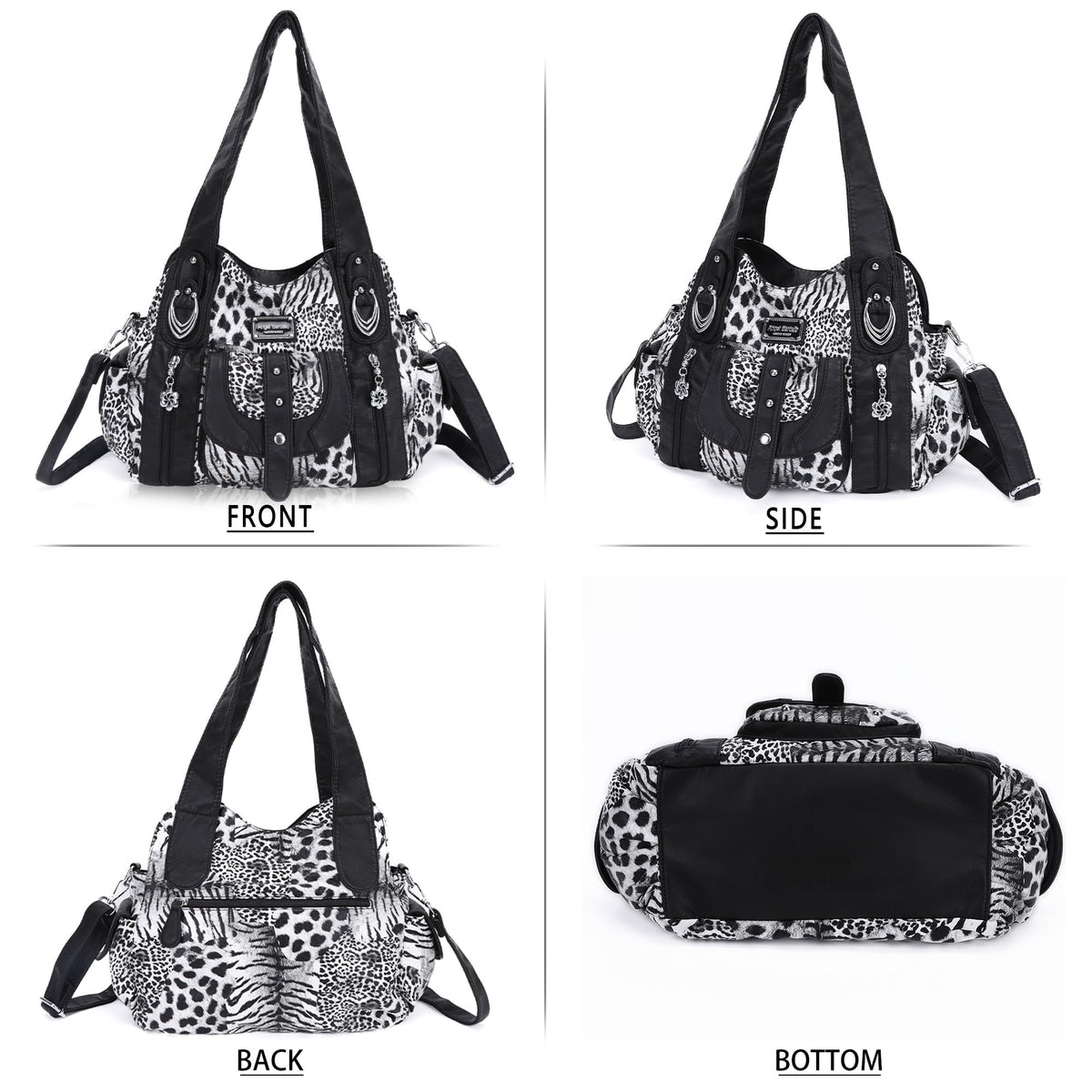 Angel Barcelo Hobo Bag for Women Crossbody Purse and Handbags Shoulder Bags
