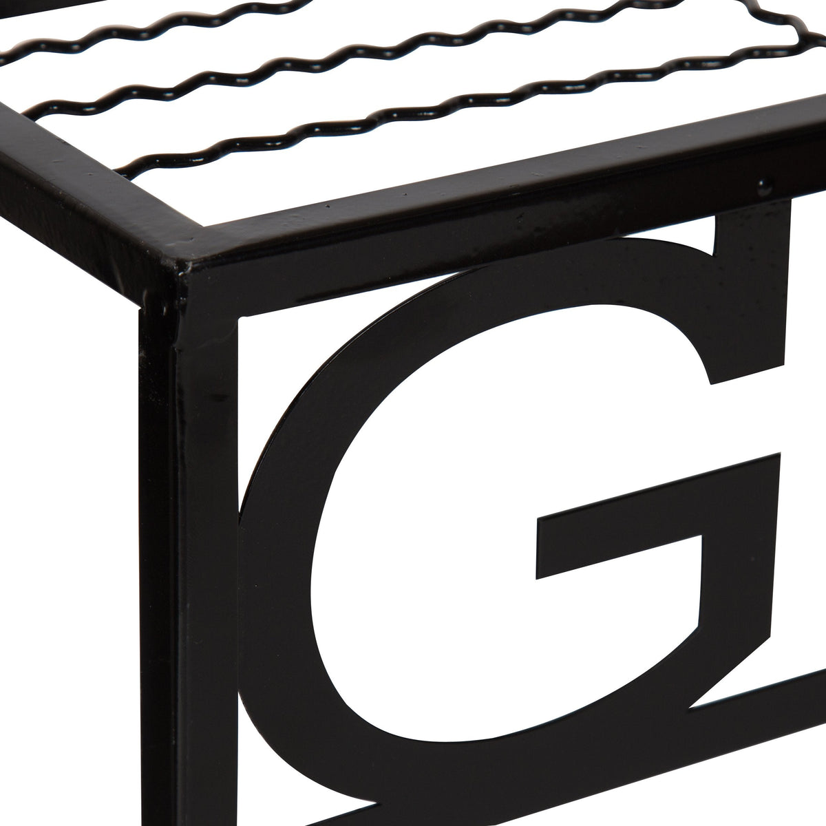 Kate and Laurel Cramer Wall Garden Box, 16.5 x 15 inches, Black