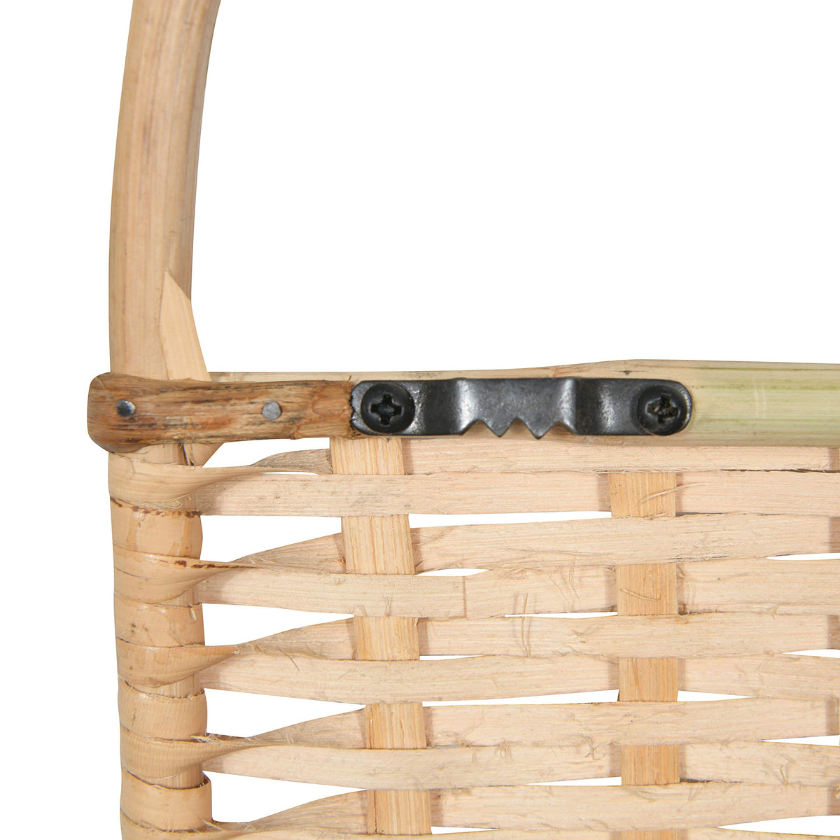 Bloomingville Woven Rattan Wall Hooks, Set of 2