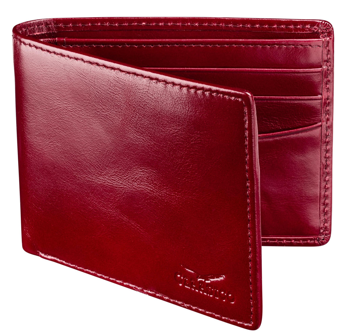 Claasico Men’s Bifold Wallet for Men – Genuine Leather RFID Wallet, Slim Billfold Cardholder w/ID Window – Gift Box Included