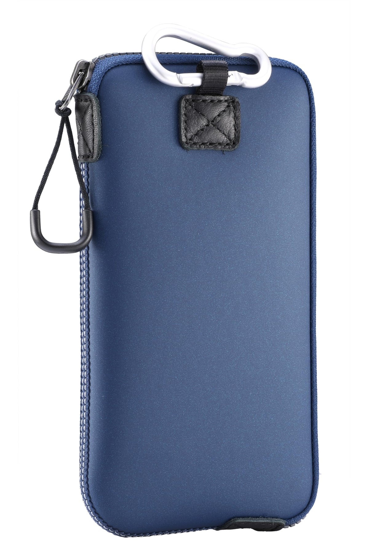OneJoy Neoprene Phone Pouch, Lightweight Protective Cellphone Sleeve with Large Zipper Opening, Inner Pocket, Thermal Insulated, Durable Cell Phone Carrier for iPhone & Smartphones [ Navy ]