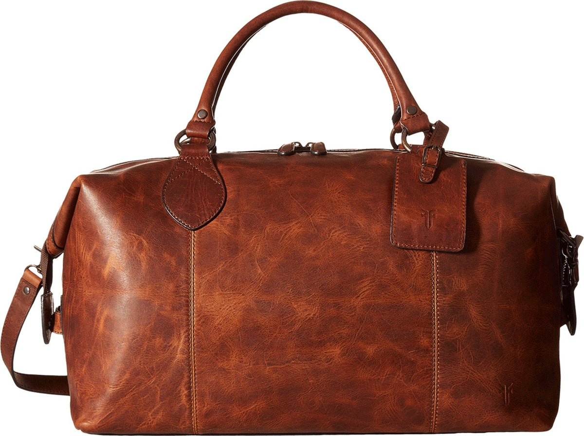 FRYE Men's Logan Overnight Duffle Bag, Cognac, One Size