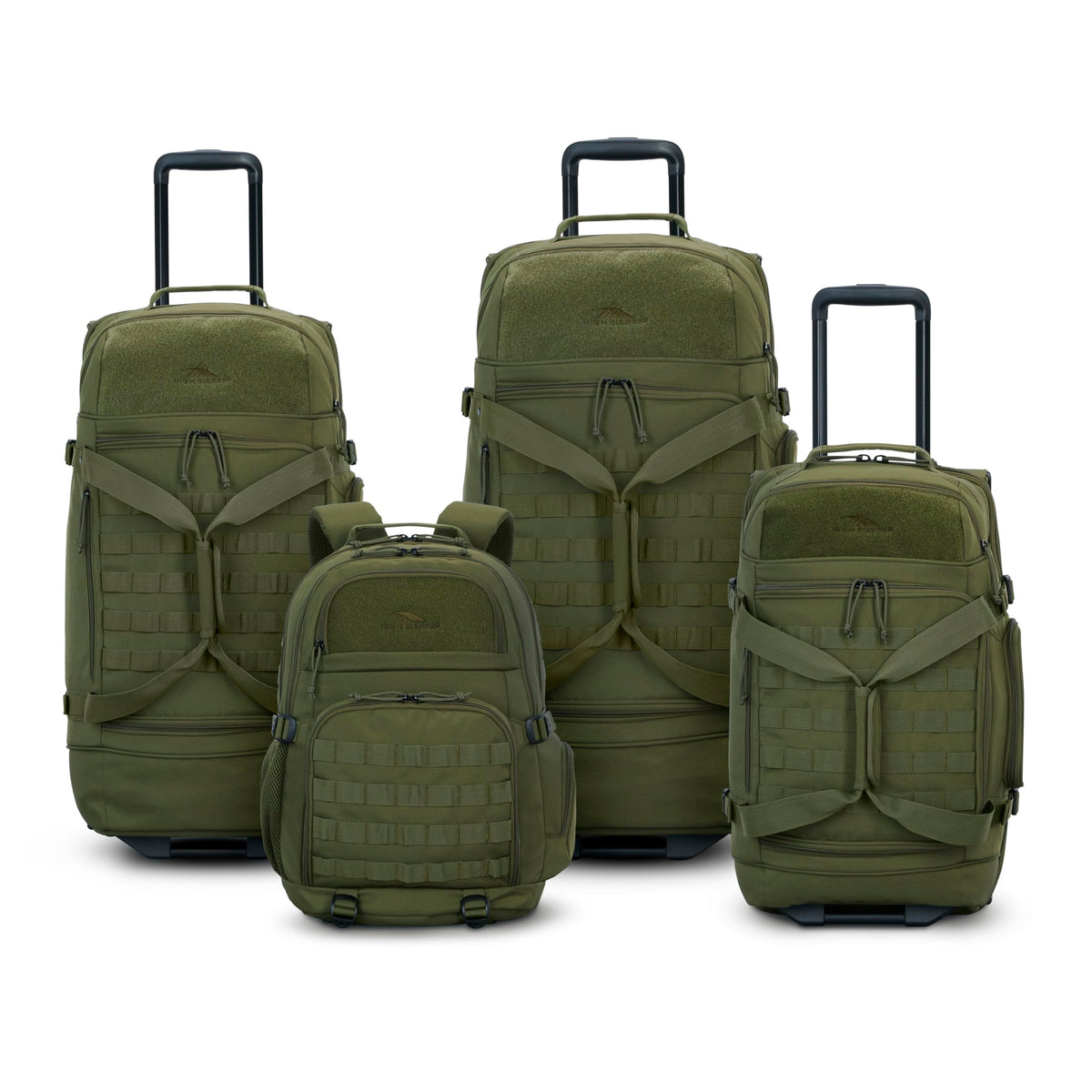 High Sierra Pathsetter Medium Wheeled Duffle - Moss