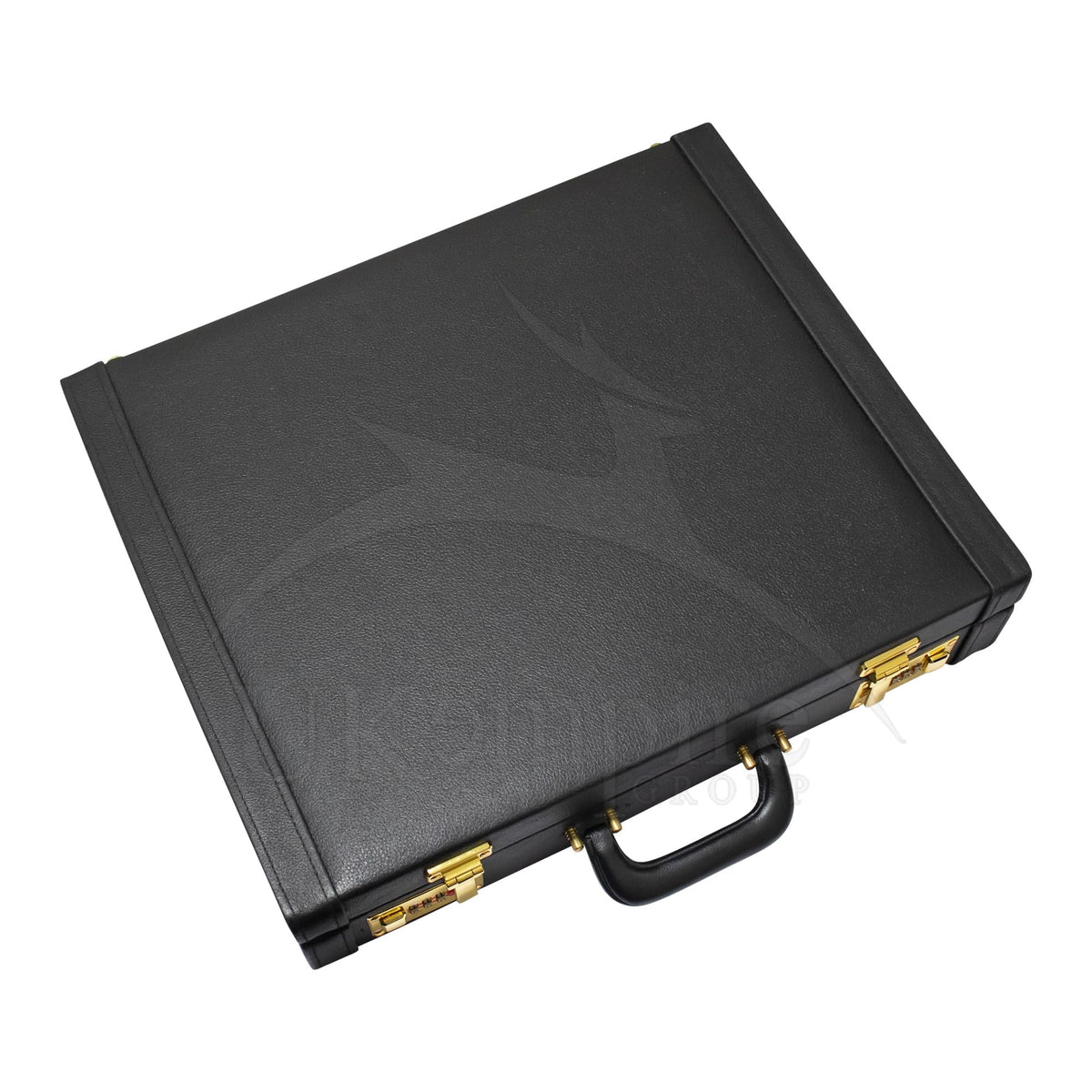 Premium Masonic Regalia MM/WM Apron Hard Case Briefcase, Black Leather – Freemason Bags & Cases (Real Leather)