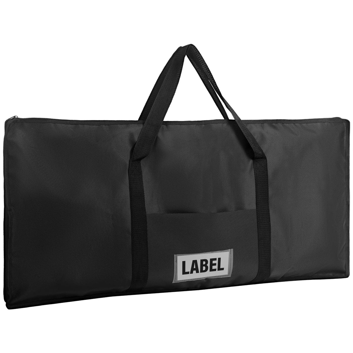 Hsei Extra Large Griddle Bag 38 x 18 x 2 Inch Extra Large Griddle Camping Storage Bag Oxford Cloth Waterproof with Reinforced Carrying Strap for BBQ Grilling Stove RV Camping Accessories, Black