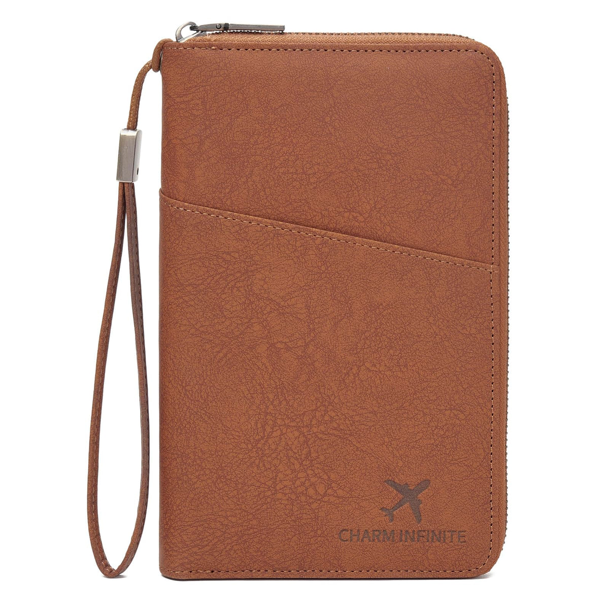 LEEXTON Family Passport Holder Wallet RFID Blocking Zippered Passport Wallet,Women and Men Travel Wallet Ladies Passport Cover