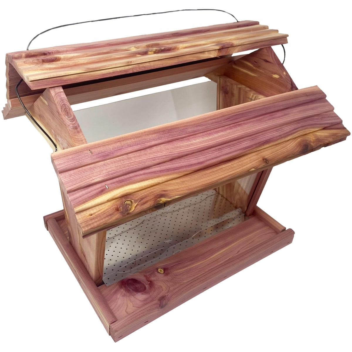 Large Ranch Cedar Bird Feeder - Made in USA