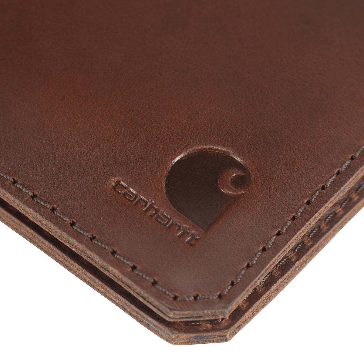 Carhartt Men's Craftsman Leather Wallets, Available in Multiple Styles and Colors, Brown (Bifold)