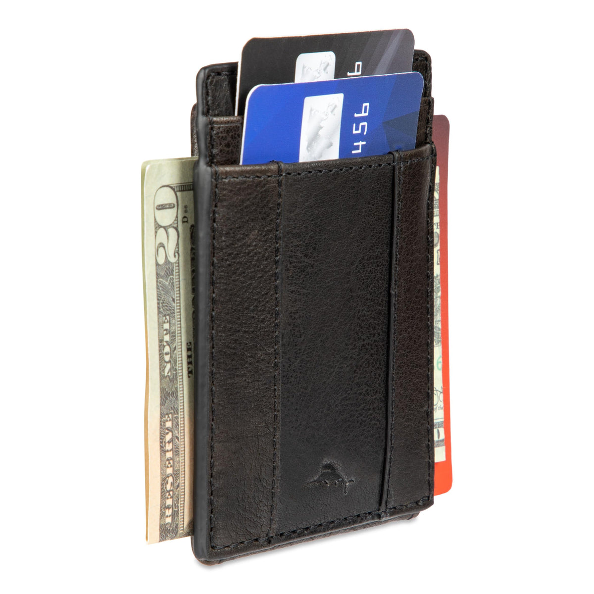 Tommy Bahama Men's Two Tone Magnetic Front Pocket Wallet