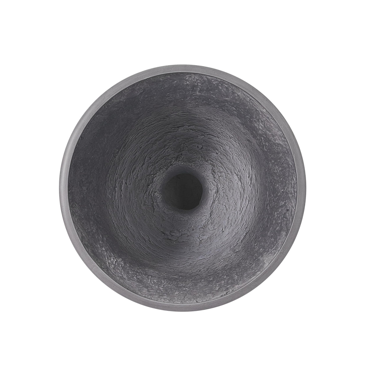 Christopher Knight Home Sical Round Concrete Planter Set of 2, 2 Pack Garden Flower Pot with Drainage Hole, MGO Patio Urn Planter for Outdoor Plants, Outdoor Planter Box, No Assembly, Light Gray