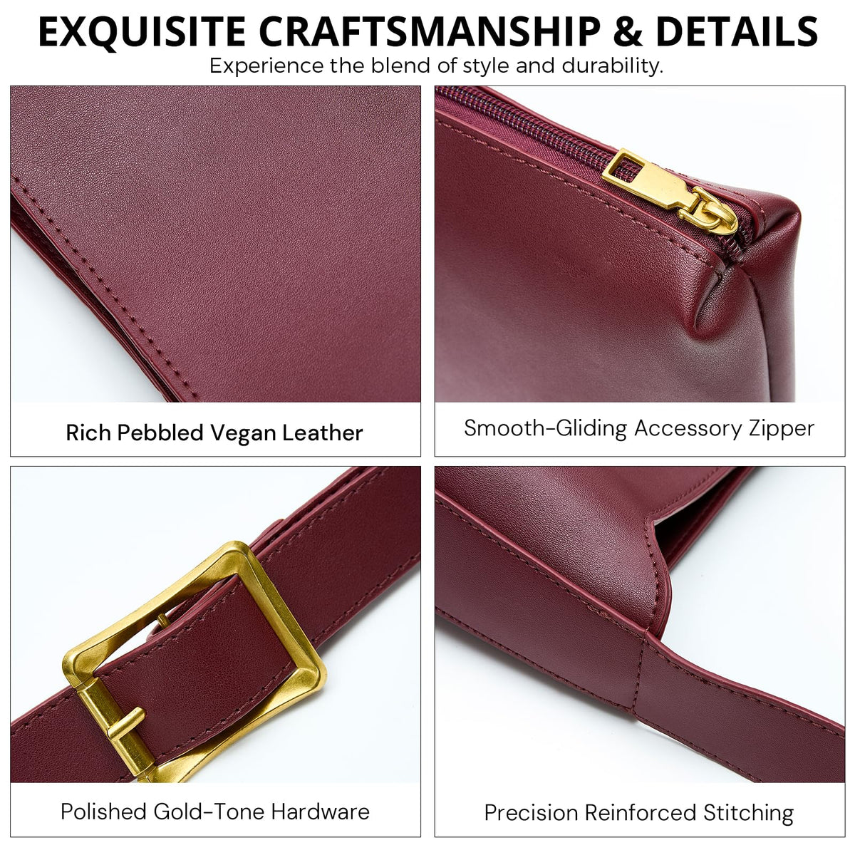 Bucket Bags for Women Medium Shoulder Bag Vegan Leather Tote Adjustable Strap Trendy Designer Handbags Work Travel Purse