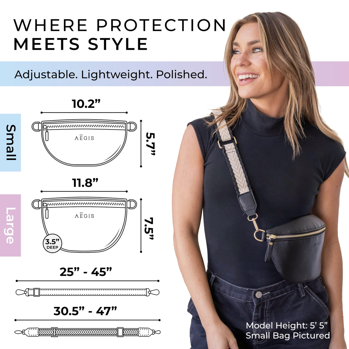 Leather RFID Anti Theft Sling Bag for Women, Small Crossbody Travel Purse, Pickpocket Proof RFID Blocking Crossbody Bag for Women Travel, Small Black
